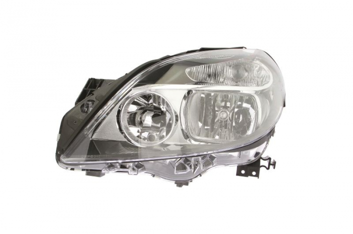 Far Stanga (H7 H7, electric, cu motor, culoare insert: cromat negru, culoare semnalizator: galben) potrivit MERCEDES B SPORTS TOURER (W246, W242)