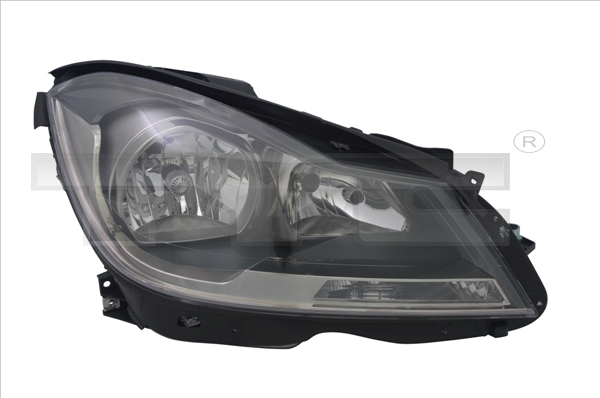 Far Stanga potrivit MERCEDES C (C204), C T-MODEL (S204), C (W204) (H7/H7, electric, cu motor, culoare insert: negru) [3]