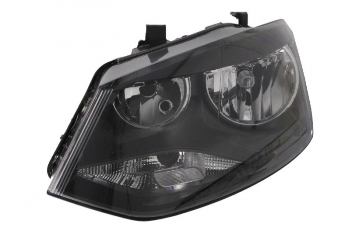 Far stanga (H7 H7, electric, cu motor, culoare insert: negru) potrivit VW POLO V 6C 05.14-09.17