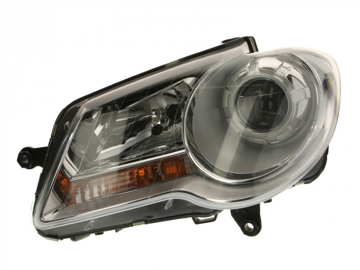 Far Stanga H7/H7, electric, cu motor potrivit VW TOURAN [2]