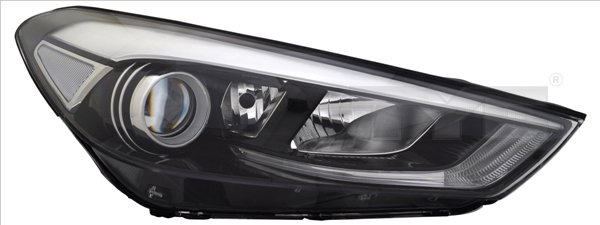 Far Stanga H7 H7 LED, electric, fara motoras potrivit HYUNDAI TUCSON, TUCSON SUV 05.15-07.18