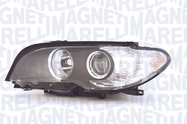 Far Stanga H7 H7 W21W, electric, cu motor, halogen, interior negru, semnalizator alb potrivit BMW 3 E46