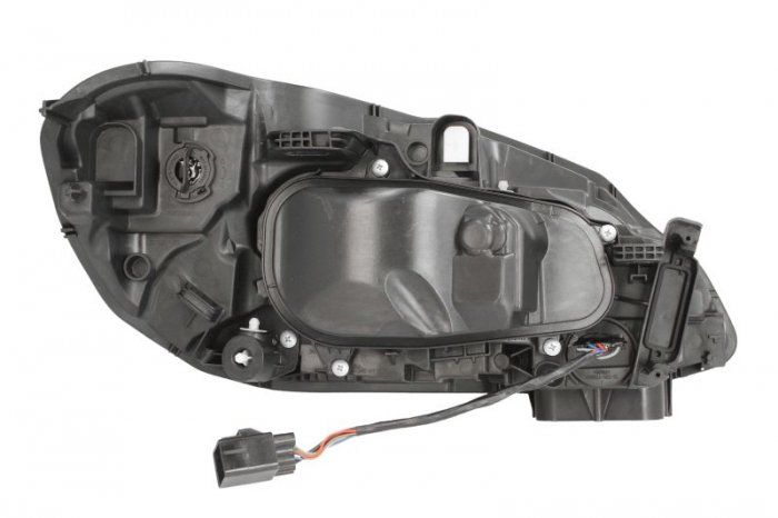 Far Stanga potrivit VOLVO XC60 I 2008-2011 (H7/H9/PWY24W, electric, cu motor, culoare insert: negru, culoare semnalizator: transparent) [2]