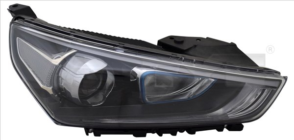 Far Stanga (H7/HB3, electric, cu motor, culoare interior: albastru) potrivit HYUNDAI IONIQ 10.16- [2]
