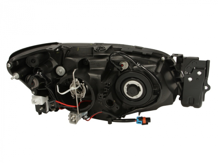 Far Stanga (H7/HB3, electric, fara motoras, culoare insert: cromat, culoare semnalizator: transparent) potrivit SUBARU IMPREZA -12.07 [2]