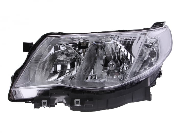 Far stanga (H7 HB3, electric, fundal cromat, fundal galben) SUBARU FORESTER 2008-2013