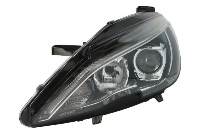 Far Stanga (H7 HY21W LED, electric, cu motor) potrivit PEUGEOT 308 II 09.13-06.17