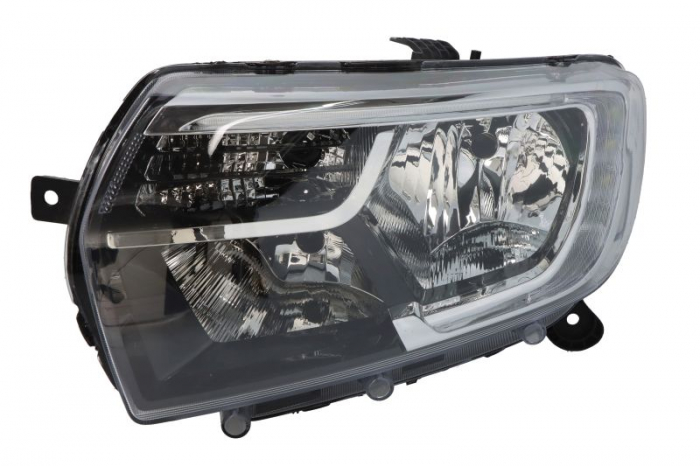 Far Stanga (H7 LED PY21W, culoare interior: alb) potrivit DACIA LOGAN II, LOGAN MCV II; RENAULT LOGAN STEPWAY II 10.16-