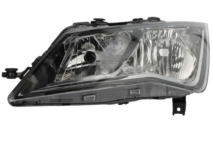 Far Stanga (H7 P21W PY21W, electric, cu motor, culoare insert: negru) potrivit SEAT LEON, LEON SC, LEON ST, LEON ST KOMBI