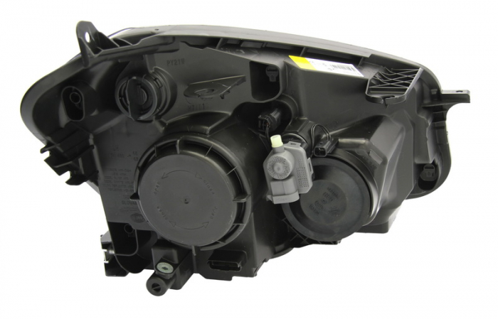 Far stanga (H7/PY21W/W5W, electric, cu motoras, fundal transparent) NISSAN QASHQAI I [2]