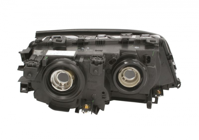 Far stanga (H7, reglaj electric, cu motoras, fundal albastru) BMW Seria 3 (E46) [2]