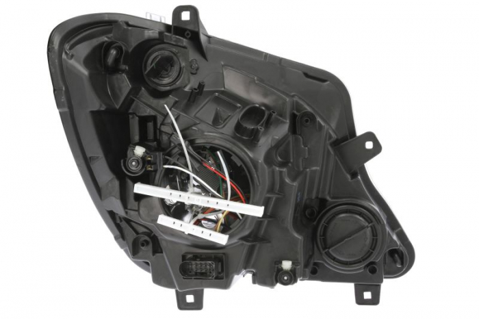 Far stanga (H7, reglaj electric, cu motoras, fundal cromat, fundal transparent) MERCEDES SPRINTER 3,5-T (906), SPRINTER 3-T (906), SPRINTER 4,6-T (906) dupa 2013 [2]