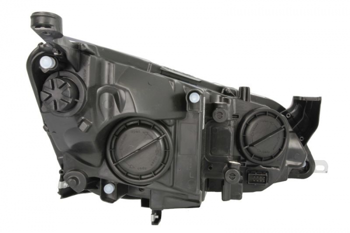 Far stanga (H7, reglaj electric, cu motoras, fundal cromat) OPEL ASTRA 2009-2012 [2]