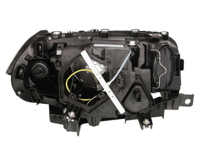 Far stanga (H7, reglaj electric, cu motoras, fundal negru) BMW X3 2004-2007 [2]