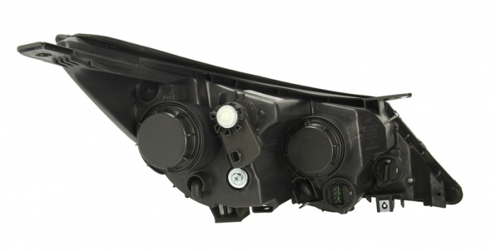 Far stanga (H7, reglaj electric, cu motoras, fundal negru) KIA SPORTAGE [2]