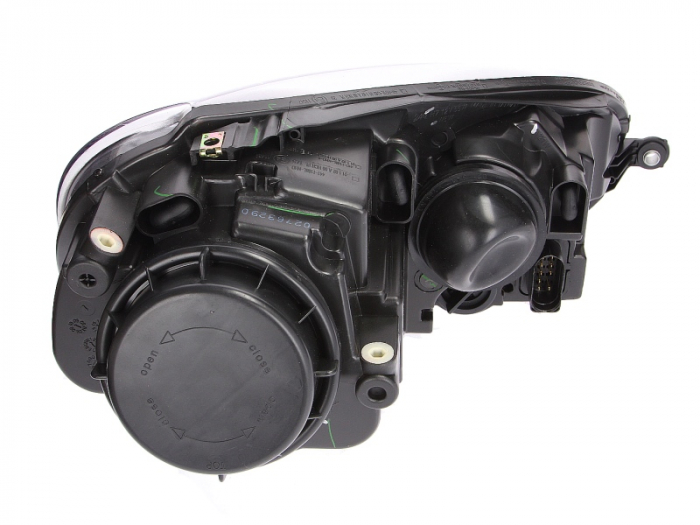 Far stanga (H7, reglaj electric, cu motoras, fundal negru) VW GOLF, JETTA 2003-2010 [2]
