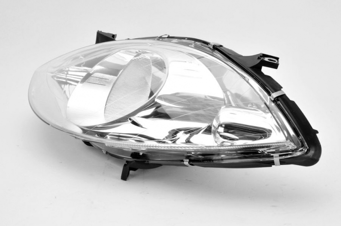 Far stanga (H7, reglaj electric, fundal cromat, fundal galben) MERCEDES Clasa A 2004-2012 [2]