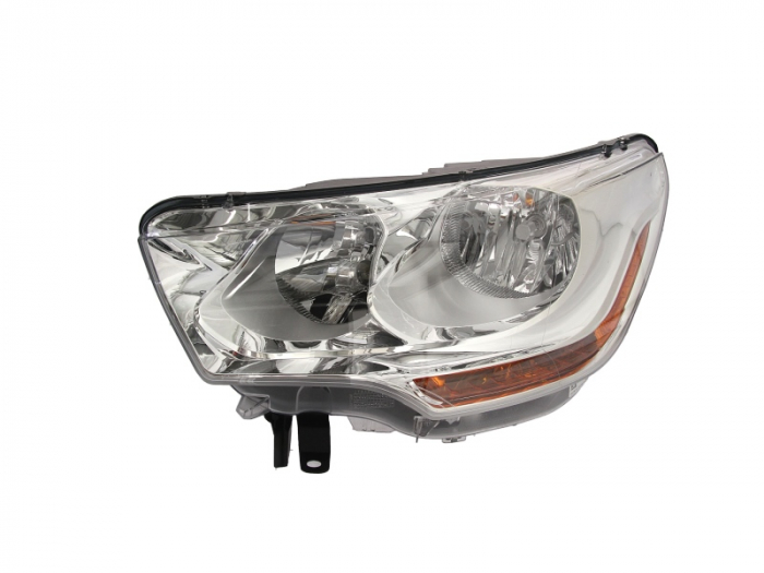 Far Stanga (halogen, H1 H21W H7 P21, electric, cu motor, bec, culoare insert: cromat) potrivit CITROEN C4 II, C4 PICASSO II