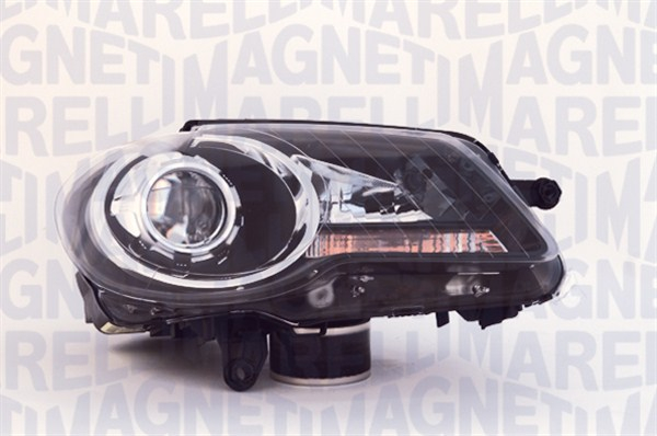 Far Stanga potrivit VW TOURAN pana in 2010 (halogen, H21W/H7/H7/W5W, electric, cu motor, culoare insert: negru) [3]