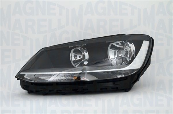 Far Stanga potrivit VW SHARAN (halogen, H7/H7/P21W/PY21W/W5W, electric, cu motor, bec, culoare insert: negru) [3]