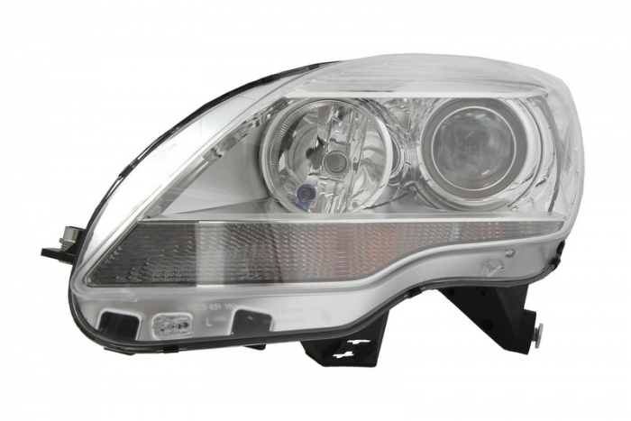 Far Stanga (halogen, H7 H7 W5W WY5W, electric, cu motor, bec, culoare insert: cromat) potrivit MERCEDES R (W251, V251)