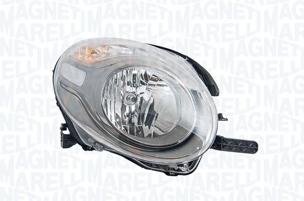 Far Stanga (halogen, H7 WY21W, bec, culoare insert: argintiu, culoare semnalizator: portocaliu) potrivit FIAT 500L