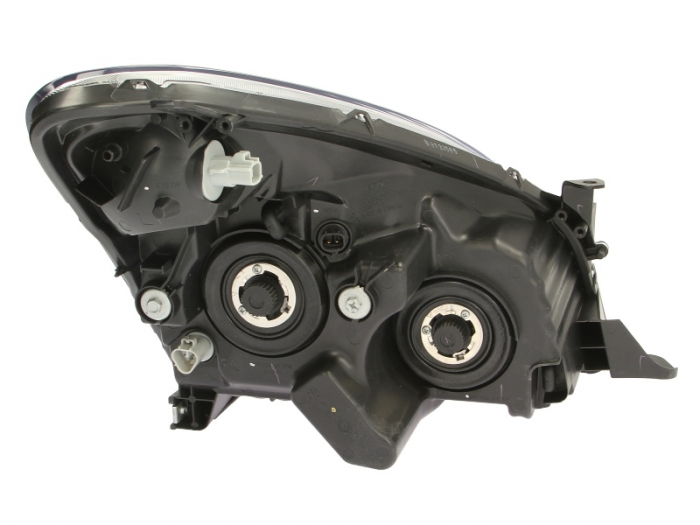 Far stanga (HB3/HB4, electric, cu motoras, fundal argintiu, fundal transparent) TOYOTA COROLLA VERSO 2002-2004 [2]