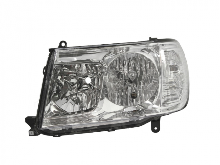 Far stanga (HB3 HB4, electric, fundal cromat, fundal transparent) TOYOTA LAND CRUISER 1998-2007