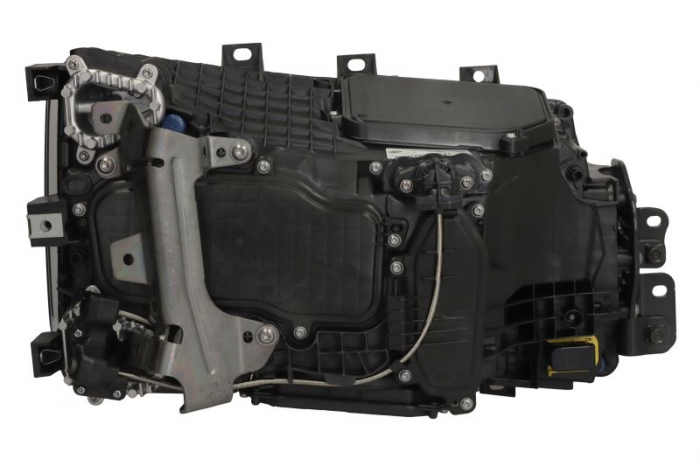 Far stanga potrivit SCANIA G II, L, P II, R II, S dupa 2016 (LED, cu lumina de zi, culoare insert: crom platinat, culoare indicator: alb) [2]