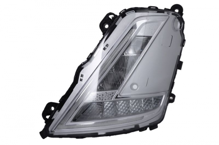 Far stanga (LED, cu lumina de zi, culoare insert: crom platinat, culoare indicator: alb) potrivit VOLVO FMX III 02.20-