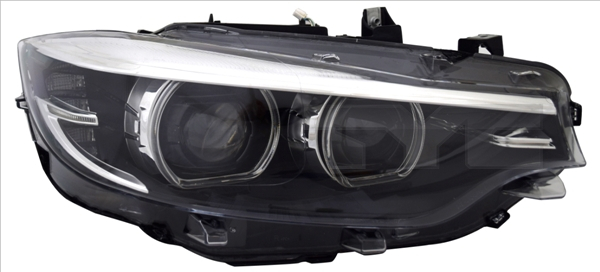 Far stanga (LED, cu motor) potrivit BMW 4 F32, F33, F82, F83, 4 GRAN COUPE F36 02.17-