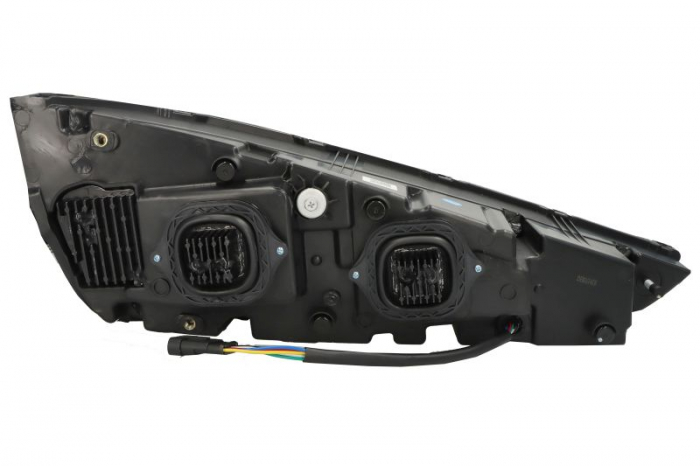 Far stanga potrivit IRIZAR I6, I8 dupa 2013 (LED, culoare insert: negru/crom platinat) [2]