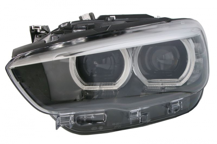 Far stanga (LED, culoare insert: negru) potrivit BMW 1 F20, F21 03.15-06.19