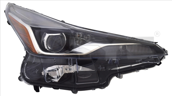 Far stanga (LED, electric, cu motor, fara controler LED) potrivit TOYOTA PRIUS IV XW50 01.19-12.22