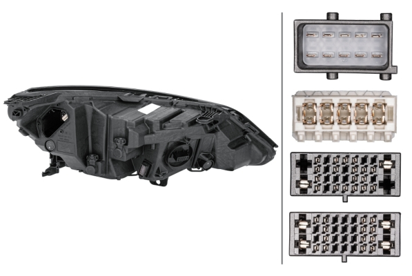 Far Stanga LED, electric, LED potrivit OPEL ASTRA K dupa 2015 [2]