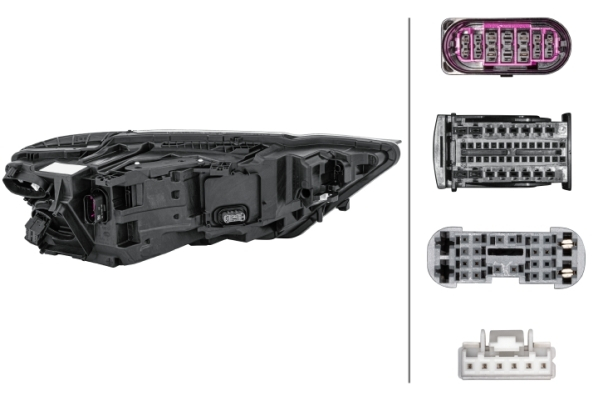 Far Stanga (LED, fara controler LED) potrivit AUDI A8 D5 potrivit MERCEDES 11.17- [2]
