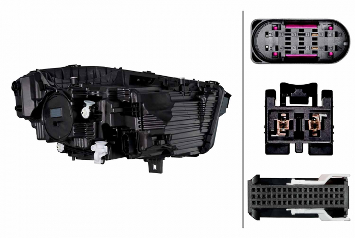 Far stanga potrivit MERCEDES GLA II H247 dupa 2020 (LED) [4]