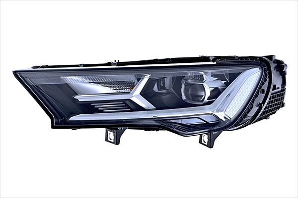 Far stanga (led pwy24w, cu motor, cu bec) potrivit audi q7 ii 06.19-