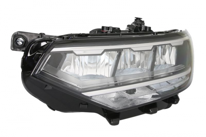 Far stanga (LED PWY24W, electric, cu motoras) potrivit VW PASSAT B8 FL 02.19-