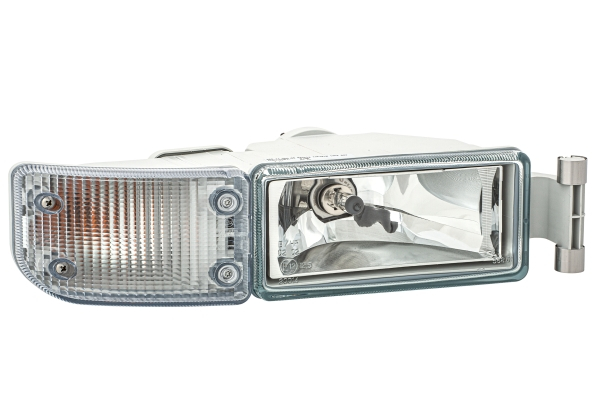 Far universal dreapta (H4 PY21W, 24V, alb) potrivit MAN L2000, LION  S CITY, LION  S COACH, LION  S COMFORT, LION  S STAR, TGA, TGL I, TGM I, TGS I, TGX I 01.93-