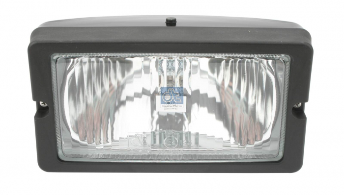 Far universal stanga dreapta (24V, latime 132mm, inaltime 242mm) potrivit MAN E2000, F2000, M90; MERCEDES MK, SK 07.87-
