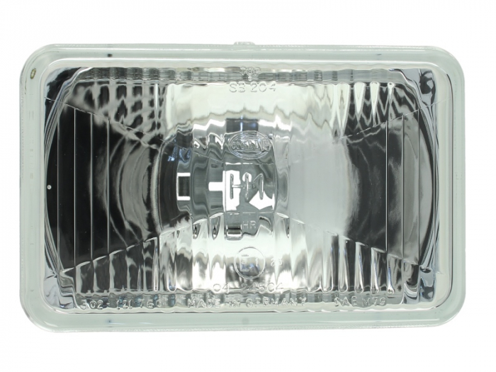Farul universal Dreapta Stanga (H1, 12 24V, latime 167mm, inaltime 107mm, alb) potrivit MITSUBISHI GALANT IV; TOYOTA CARINA II, CORONA, CROWN 01.76-05.84