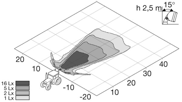 Farul universal Dreapta/Stanga (H3, 12/24V, latime 152mm, inaltime 239mm, diametru 152mm, adancime: 120mm, alb, negru) [3]