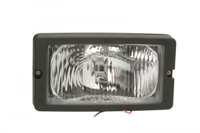 Farul universal Dreapta Stanga (H3, 24V, alb, cu raza lunga de actiune cu scut solar) potrivit SCANIA 4 05.95-04.08