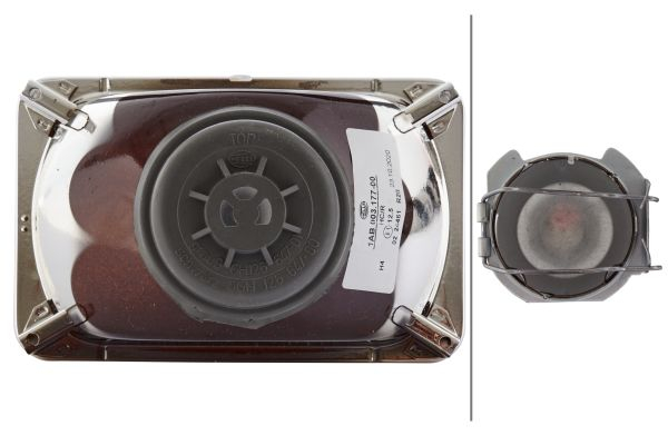 Farul universal Dreapta/Stanga (H4, 12/24V, latime 167mm, inaltime 107mm, transparent) potrivit MITSUBISHI GALANT IV; TOYOTA CARINA II, CORONA, CROWN; FENDT 200, 300, 600 01.72- [4]