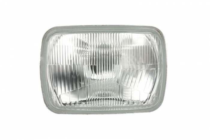 Farul universal Dreapta Stanga (H4) potrivit DAIHATSU CHARADE I, CHARADE II, CUORE I, FEROZA, ROCKY; HONDA CIVIC I; MAZDA B-SERIE; NISSAN CHERRY II, PATROL III 2, SUNNY; SUZUKI ALTO I