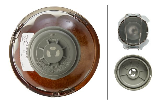 Farul universal Dreapta/Stanga (H4) potrivit HONDA ACCORD I; TOYOTA CARINA II, CORONA [2]