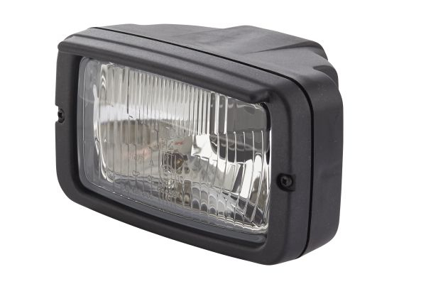 Farul universal Dreapta/Stanga potrivit JOHN DEERE 6000, 7000 1997-2007 (H4/T4W, 12/24V, latime 180mm, inaltime 106mm, adancime: 120mm, transparent, plastic, negru, Lampi de pozitie) 24V [4]