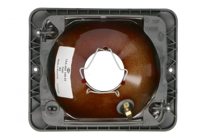 Farul universal Dreapta/Stanga (R2/T4W, 12/24V, latime 173mm, inaltime 144mm, adancime: 99mm, transparent, plastic, negru, Lampi de pozitie) [2]
