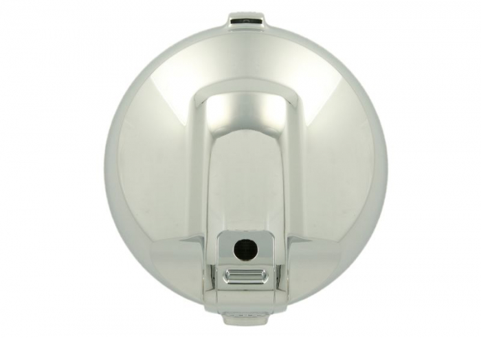 Farul universal Dreapta/Stanga (raza lunga, H3/LED, 12V, diametru 183mm, alb, plastic, crom, Lampi de pozitie, lungime cablu: 150mm) [2]